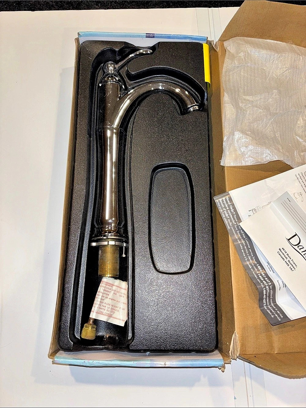 Danze Callabria Vessel Filler Faucet Chrome Finish
